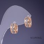 أقراط Xuping 13×7mm "طلاء ذهبي 18K"